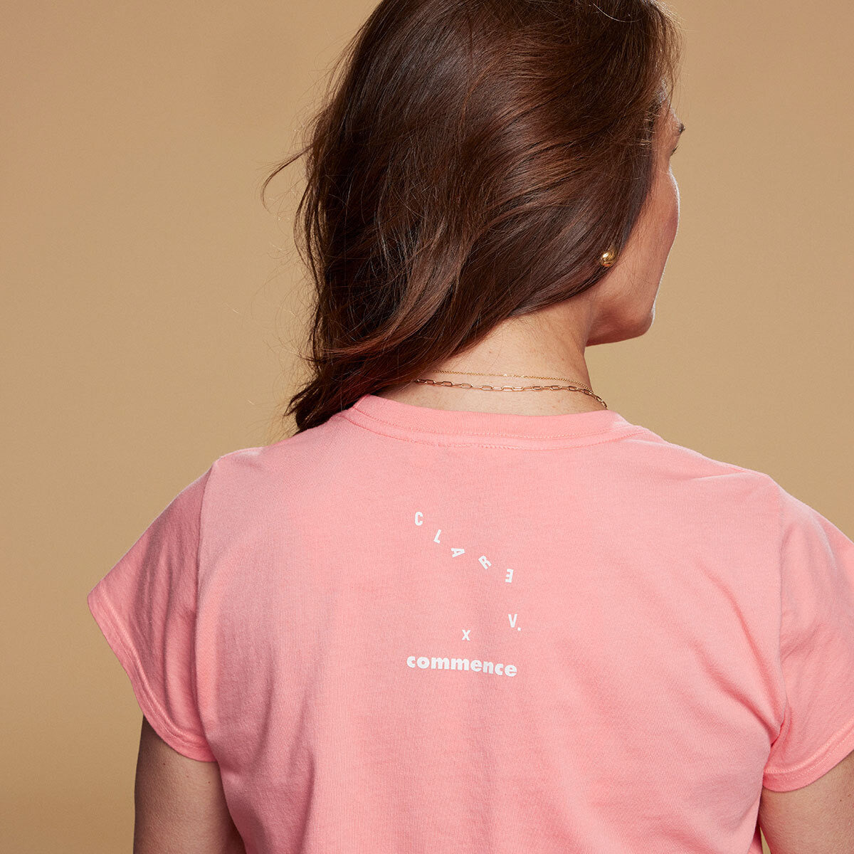 Beaux Cheveux Commence x Clare V. Classic Tee