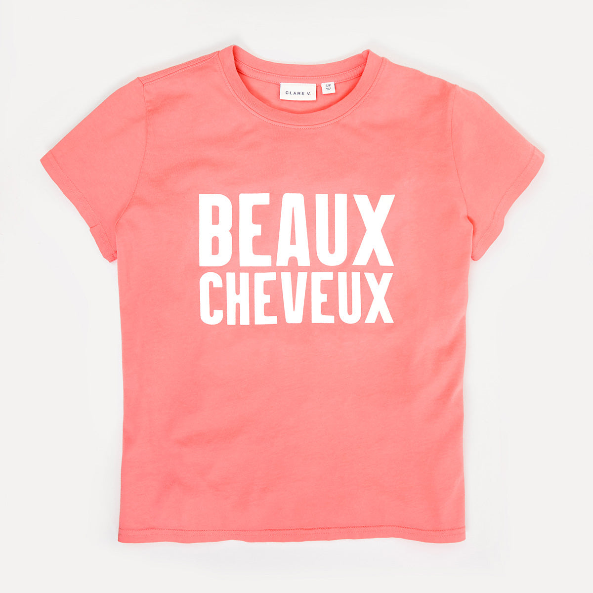 Beaux Cheveux Commence x Clare V. Classic Tee