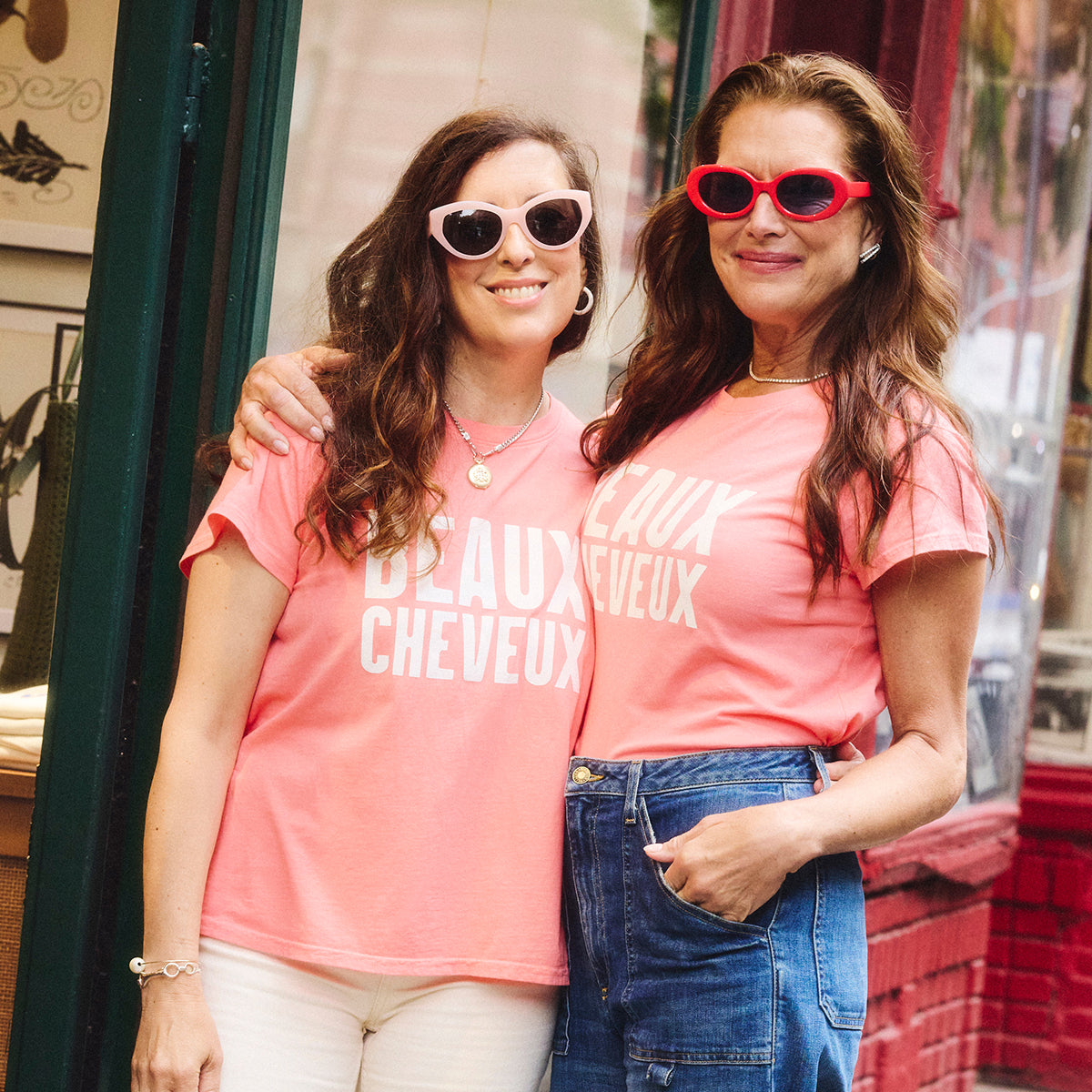 Beaux Cheveux Commence x Clare V. Classic Tee